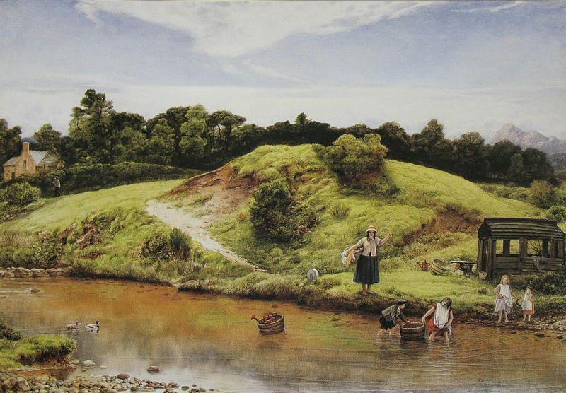William Dyce A Scene in Arran oil painting image